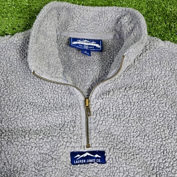 LAUREN JAMES | PREPTEC LINDEN OVERSIZED ULTRA SOFT ZIPPER SLIT SHERPA PU… - Picture 8 of 16